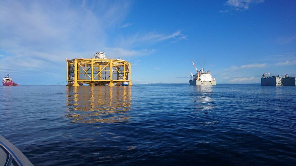 The World's LARGEST Floating Fish Factory 