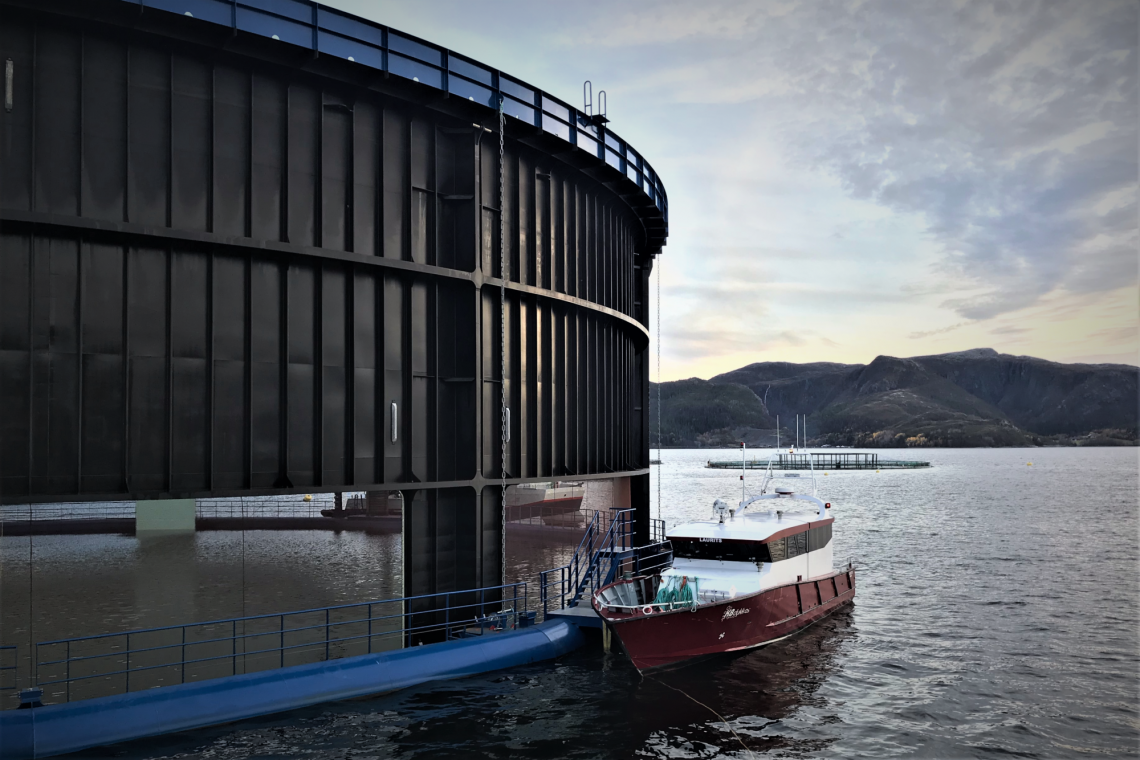 Aquatraz - semi closed fish cage - in media