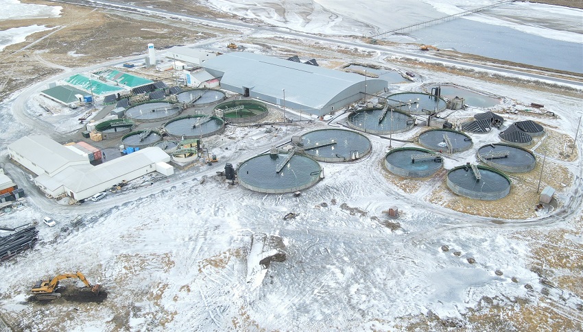 Samherji’s fish farm in Öxarfjördur